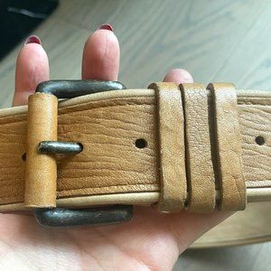 TAN LEATHER BELT